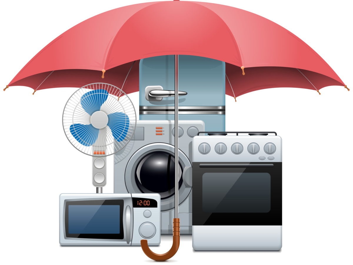 Vector Household Appliances Protection